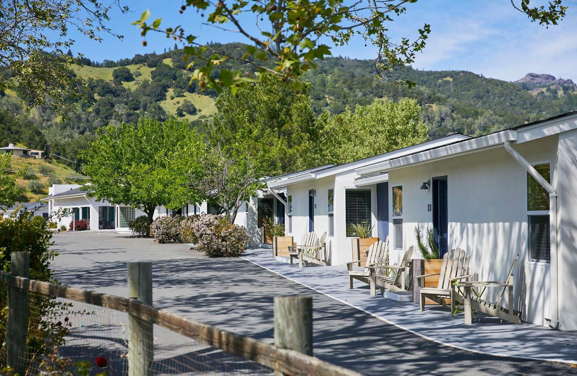 Calistoga Motor Lodge And Spa, A Jdv By Hyatt Hotel Exterior foto